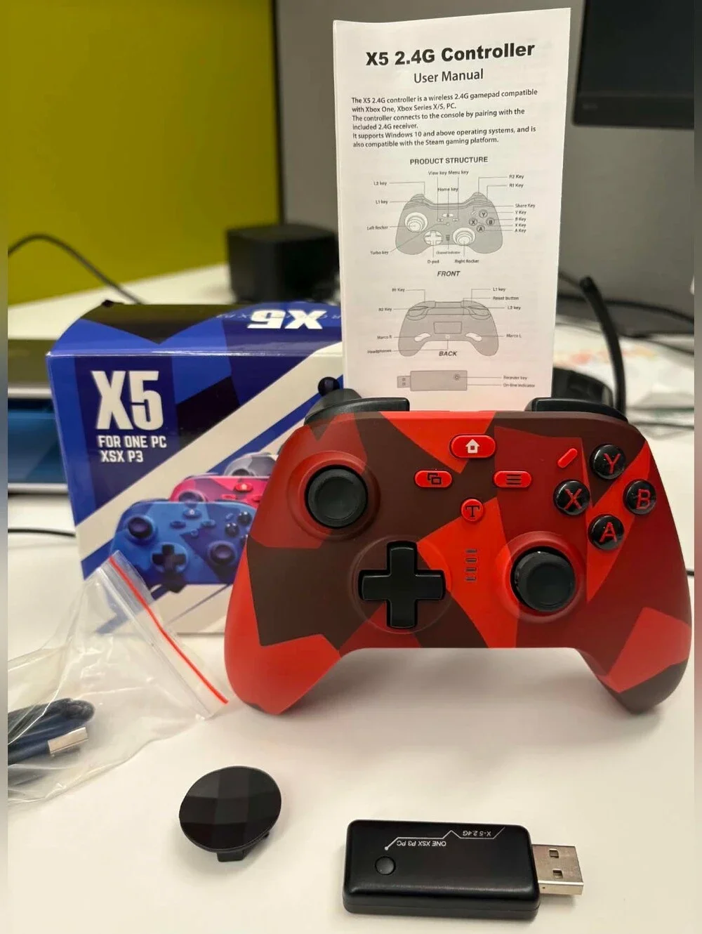 X5 Witeless Joystick (for One, PC, XSX and P3)